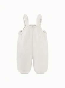 mini bala Young Girls Cute Baby Thermal Lined Overalls 2024 Fall/Winter Collection