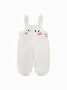 mini bala Young Girls Cute Baby Thermal Lined Overalls 2024 Fall/Winter Collection
