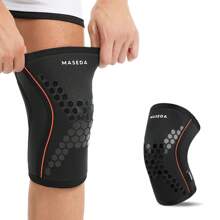 1 pezzo Manica compressiva premium per il ginocchio, supporto per l'articolazione del ginocchio, fornisce compressione e stabilità per sport e allenamento, adatto per corsa, basket, esercizio e sport