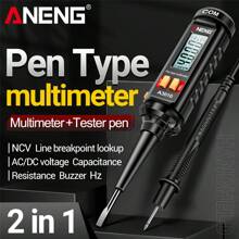 ANENG ANENG A3010 4000 Counts Pen-Type Multimeter True- Backlight Multi Meter Digital Auto Range Tester LCD Electrician Tools