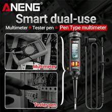 ANENG ANENG A3010 4000 Counts Pen-Type Multimeter True- Backlight Multi Meter Digital Auto Range Tester LCD Electrician Tools