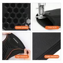 1 pezzo Manica compressiva premium per il ginocchio, supporto per l'articolazione del ginocchio, fornisce compressione e stabilità per sport e allenamento, adatto per corsa, basket, esercizio e sport