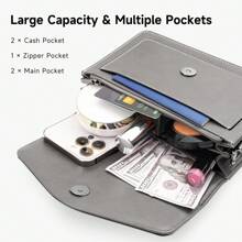 Crossbody Bags For Women,Wallet Phone Purse Shoulder Handbags Multi-Function Small RFID Clutch