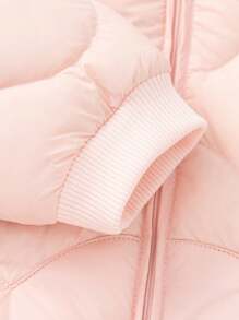 Balabala Boys' & Girls' Lightweight Down Jacket For Babies Cute And Fun Design For Winter 2024 - White Red - View 7