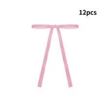 12/24 Pcs Velvet Christmas Bows For Christmas Tree Rustic Crafts Gift Bows Vintage Velvet Ribbon Bows For Xmas Home Outdoor Indoor Valentines