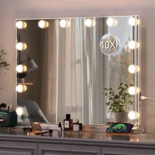 Make-up Spiegel & Duschspiegel Badezimmer Deko Sommer Make-up Organizer Rückkehr zur Schule