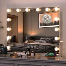 Make-up Spiegel & Duschspiegel Badezimmer Deko Sommer Make-up Organizer Rückkehr zur Schule