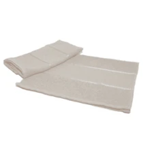 Kit 5 Hand Towels 30x50 With Area For Machine Embroidery - Hand Towel For Painting Or Embroidering - 鏽棕色 - 查看 1