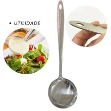 Kit 2 Concha de Cozinha Inox Linha Premium Brilhosa