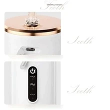 Kit profesional blanqueador con hilo dental eléctrico - Irrigadores bucales eléctricos para dientes y encías, irrigador oral resistente al agua para blanquear los dientes en casa y de viaje, incluye cepillo dental y accesorios - Fácil de usar, remoción efectiva de placa y suave con las encías - Multicolor - Ver 10