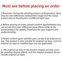1 Vỏ chìa khóa điều khiển từ xa bằng TPU 5 nút, phù hợp với các mẫu xe Focus Edge Escort, phụ kiện ô tô không cần chìa khóa, thiết thực và tiện lợi - Nhiều màu - Xem 9