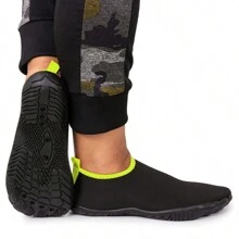 Quick-Drying Aqua Shoes For Fishing And Water Activities - 青檸色 - 查看 11