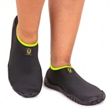 Quick-Drying Aqua Shoes For Fishing And Water Activities - 青檸色 - 查看 9