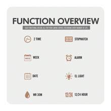 New Arrival Skmei 2210 Men Digital Watch Gold Black Waterproof 30 Meters Customized Logo Alarm Function