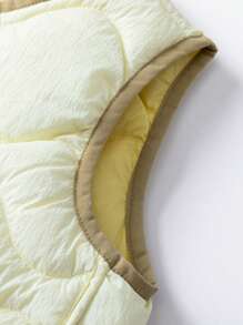 mini bala Reversible Three-Proof Light Down Jacket For Children New Winter Collection - Yellow - View 8