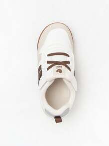 mini bala Boys' And Girls' Baby Lightweight Thermal Lined Anti-Slip Warm Shoes - Beige - View 6