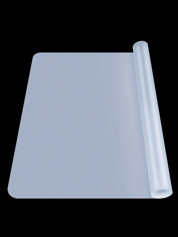 1pc Large Size Silicone Mat, 23.4"X15.6" (60cm X 40cm), Transparent Craft Silicone Pad, Resin Mold Silicone Sheet, Clay Mat, Paint Silicone Pad, Epoxy Resin Silicone Pad, Handcraft, Craft Glitter Tumbler Making