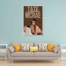 Tate Poster Mcrae Music Album Canvas Art Painting Decor Wall Posters Bedroom Gym Decorative - Framed - View 2