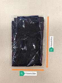 1 pezzo di merletto nero di dimensioni 120cm*58cm, bordatura decorativa per abbigliamento, copricapo, paralumi, tovaglie, orlo di abiti