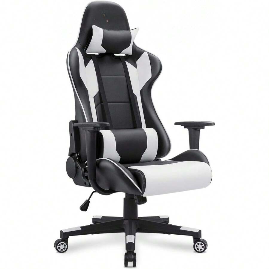 Gaming Chair, Office Chair High Back Computer Chair Leather Desk Chair