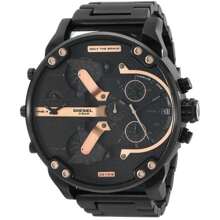 Men's DZ7312 Mr Daddy 2.0 Chronograph Black Stainless Steel Watch Black - màu đen - Xem 2