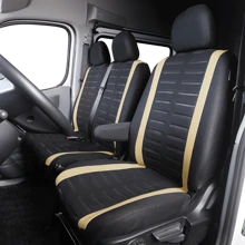 1+2 Seat Covers For Transporter For Transit Van Truck Lorry For Renault For Peugeot For Opel - one-size - View 2
