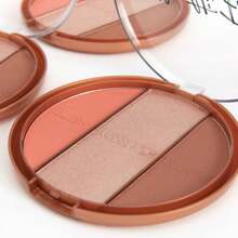 Febella Makeup 3 In 1 Multi Face Palette, Blush, Contour And Highlighter New - 彩色 - 查看 2