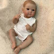 Bettie Doll head 1-4 1 Búp bê Bettie Reborn 48 CM được vẽ tay, mềm mại, có thể nhìn thấy đường gân, đồ chơi búp bê sơ sinh đáng yêu làm quà tặng cho sinh nhật, Giáng sinh, - Nhiều màu - Xem 6