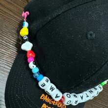 Llavero personalizado con nombre, cadena para bolso, cadena para gorra, colgante personalizado, regalo hecho a mano único