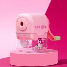 Disney Electric Pencil Sharpener, Students Pencil Sharpener, Manual Small Pencil Sharpener, Artist Sketch Pencil Sharpener, Large Diameter Holes, Cartoon Design - B - View 9