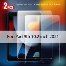 2 piezas de Protector de pantalla de vidrio templado compatible con iPad, de alta definición, alta transparencia, antirayado, resistente a golpes, cobertura de pantalla completa, resistente a huellas dactilares y sensible al tacto - transparente - Ver 19