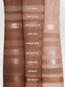 Dasique 眼影盘 #15 针织米色，纯素，韩式彩妆，无动物实验，9 款易于晕染的哑光和珠光眼影，附赠精美韩式化妆品礼品 - #15 Beige Knit - 查看 11