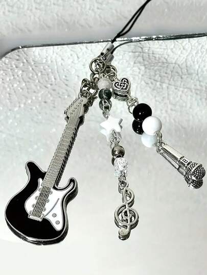 1pc Charming Handmade Phone Pendant, Cute Vintage Card Style Pendant, Simple ABS Resin Girl's Accessory, Adorable & Fashionable, Perfect Gift For Teens And Anime Fans, Suitable For Phone Cases, Bags, Cameras Gifts For Mother, Family, Friends, Birthday, Holiday Phone Charm, Phone Chain