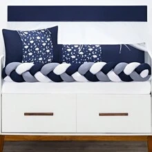 FOFUXO 印花婴儿床婴儿服装套件（带辫子） - 海洋之月 - 查看 2