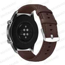 1 条皮革表带适用于三星 Galaxy 3/4/5/6 华为手表 4/3/GT3 手链表带皮带适用于 Amazfit GTR 4/Stratos 22 毫米 20 毫米表带 - 彩色 - 查看 11