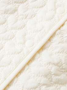 mini bala 女童厚实甜美外出棉袄冬季系列，有领婴儿夹克 - 乳白 - 查看 5