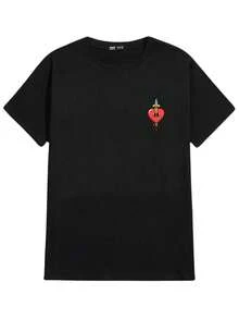 Unisex StreetWear T-Shirt 100% Cotton NEW! - 黑色 - 查看 2