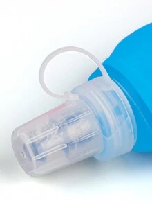 WRELS 1 bình nước thể thao gấp gọn di động 150ml/250ml/500ml, phù hợp cho cả nam và nữ khi chạy bộ, cắm trại, tập thể dục - Màu xanh nhạt - Xem 5