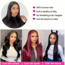3 bundels Bone Straight Human Hair Bundles 100% natuurlijke hairextensions Onbewerkte Virgin Remy Hair Weave Bundles Natural Black Straight Bundles