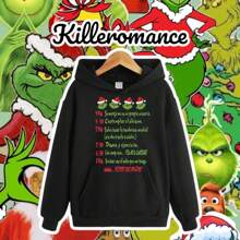 SUDADERA DE NAVIDAD CRINCH/SUDADERA CON GORRO CRINCH - Negro - Ver 1