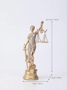 1 件家居装饰正义与和平女神雕像，雕塑装饰品最佳 - 彩色 - 查看 10