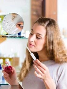 200张/100张香味测试纸，一次性香味测试纸，13厘米香味吸收棒，用于香薰香氛、香水和精油香味测试，适用于情人节、母亲节、返校节、万圣节、圣诞节礼物