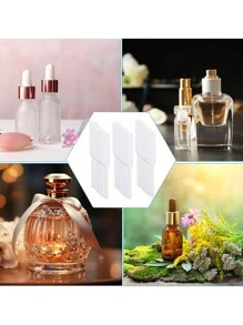 200张/100张香味测试纸，一次性香味测试纸，13厘米香味吸收棒，用于香薰香氛、香水和精油香味测试，适用于情人节、母亲节、返校节、万圣节、圣诞节礼物