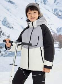 Balabala Boys' Long Down Coat Winter 2024 Outerwear