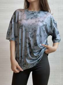 Women Oversized T Shirts Loose Fit Crew Neck Short Sleeve MovementTops Casual Blouse Y2K 2024 Basic Tee