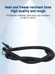 1pc 12 Inch Two-Way Air Pump Hand Pump Swimming Pool Hand Pump Swimming Ring Inflatable Bed Hand Pump Pump Inflator - Multicolor - View 3