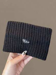 1 Băng đô dệt kim chữ thời trang Hàn Quốc, co giãn, thoáng khí, mềm mại và chống nhăn, thân thiện với da, thích hợp cho thể thao, tập thể dục và hoạt động thường ngày - Nhiều màu - Xem 2