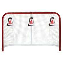 DUTYBOD Eishockey Trainingstor-Zielbehang - Metallglocke Schusstraining-Ziel - Sehr praktisch für Eishockey-Schusstrainings-Ausrüstung.