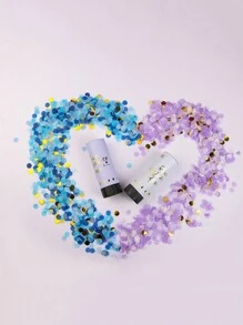 5PCS Mini Handheld Confetti Cannons - Great For Weddings And Parties, Christmas, Birthday Parties, Thanksgiving, Valentine's Day, Bar Mitzvahs, Graduation Parties And More, Spring Loaded, Easy To Use