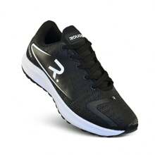 Men's Tennis Shoes + Sports Watch Gym Running-Training Work Soft Lightweight Comfortable - ĐEN - Xem 5